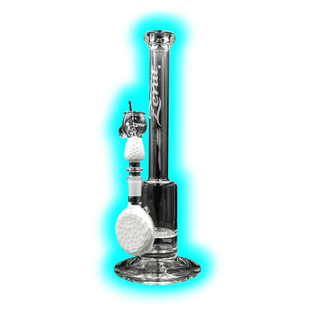 Zenit Honeycomb Bubbler Straight White