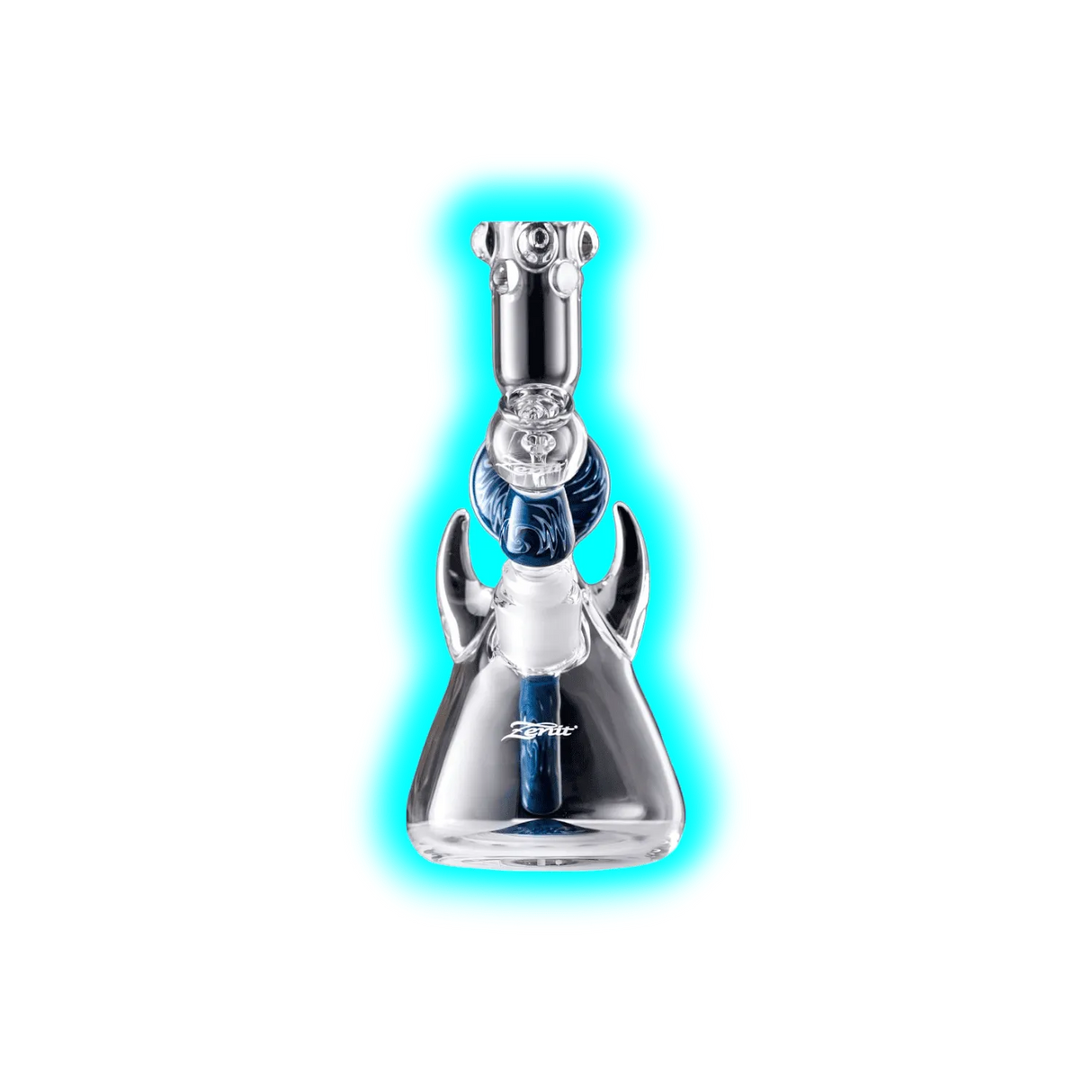 Zenit OilBeaker Farbig Blau gerade