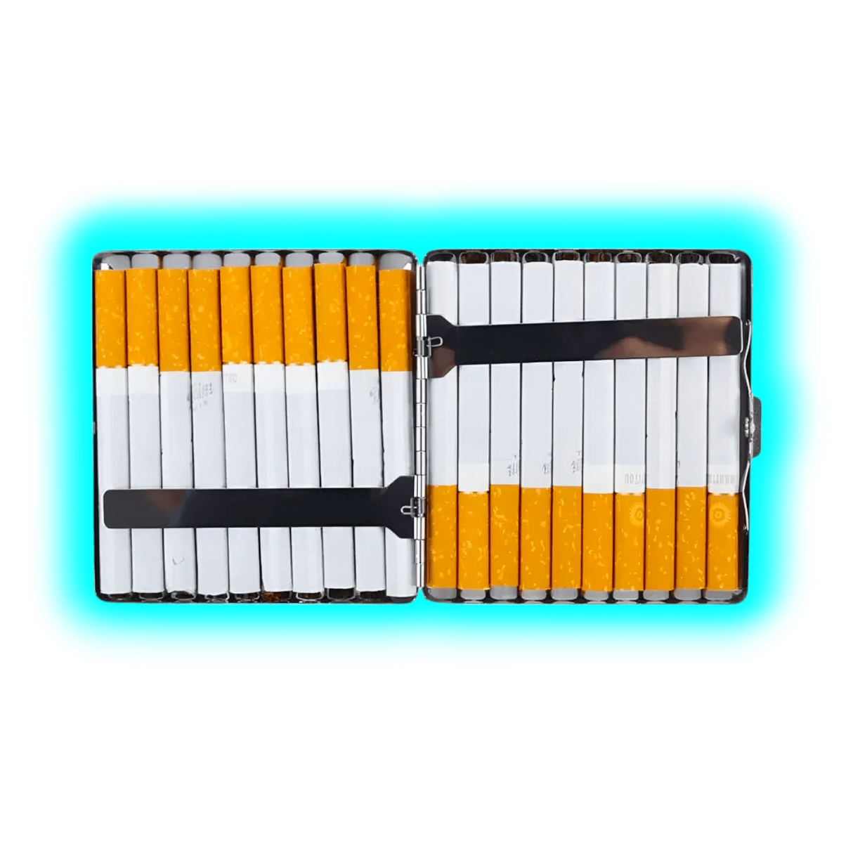 Zigarettenetui aus Chrom 80mm Assort