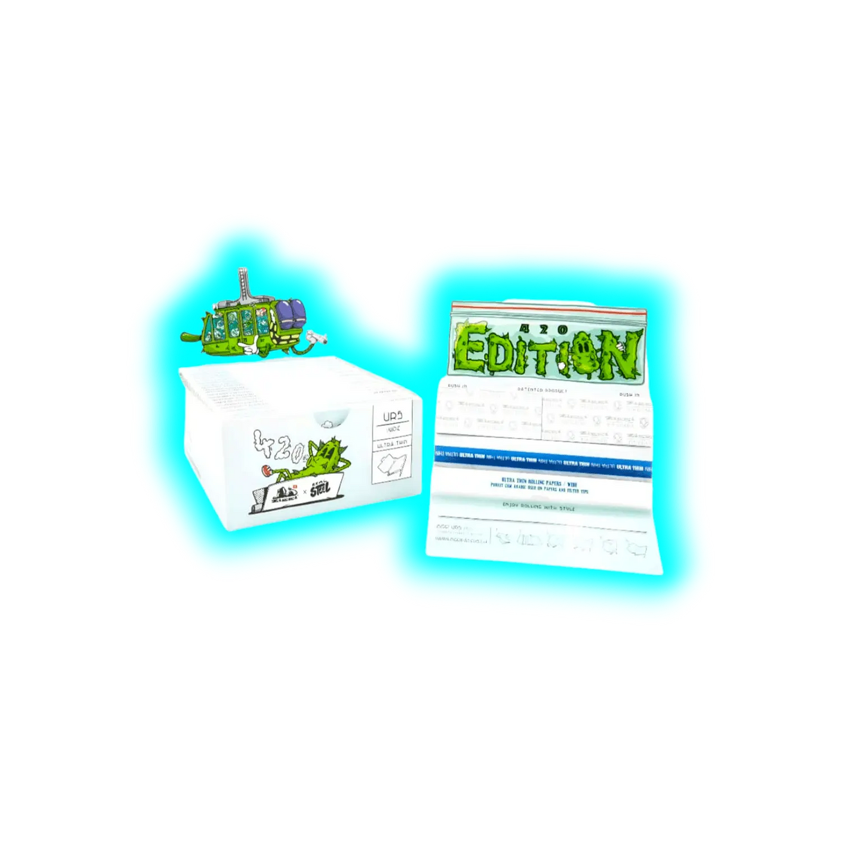 Ziggi Schwiiz x Realsteel 420 Edition Papers URS Wide Box