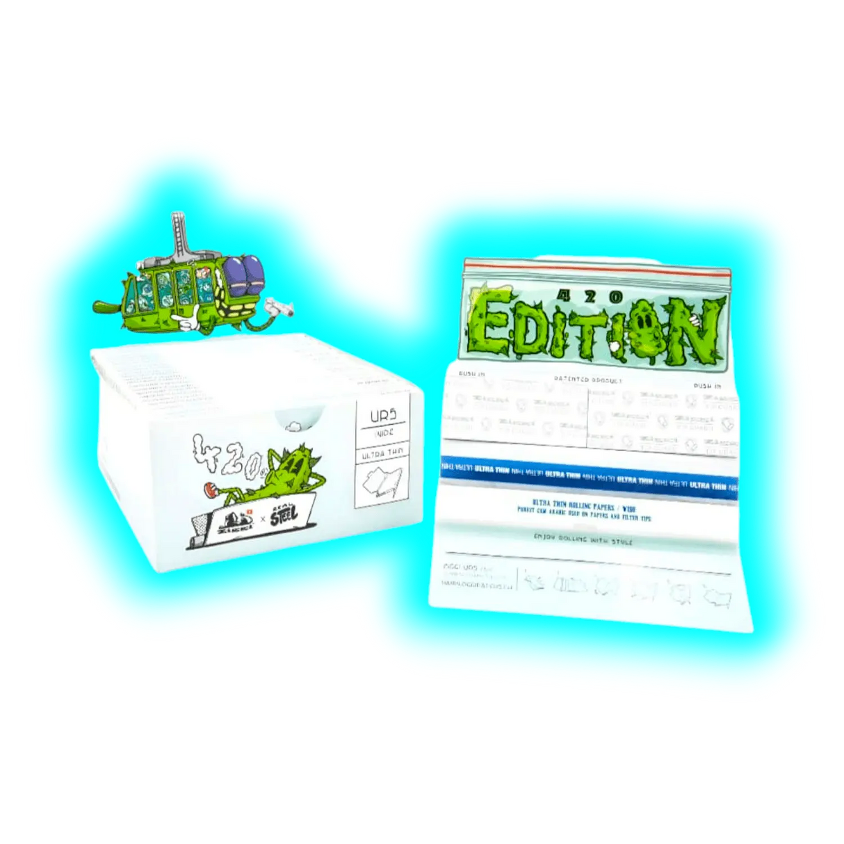 Ziggi Schwiiz x Realsteel 420 Edition Papers URS Wide Box