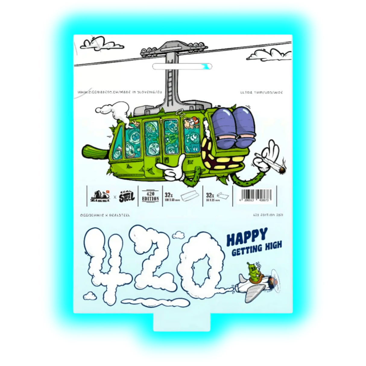 Ziggi Schwiiz x Realsteel 420 Edition Papers URS Wide Box