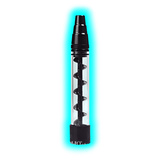 3 in 1 Glass Twist Pipe Black
