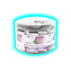 500 Euro Filter Tips Dose