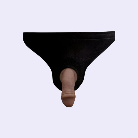 Das Bild zeigt das ScreenyWeeny 5.0 Set in der Version "Latino Brown" mit beschnittener Ausführung. Es handelt sich um ein realistisches Urinsimulationssystem für Männer, das eine naturgetreue Darstellung bietet, um Urintests oder ähnliche Anwendungen zu simulieren. Das Set sorgt für eine diskrete und authentische Handhabung, ideal für verschiedene Testsituationen, bei denen echtes Urin erforderlich ist.