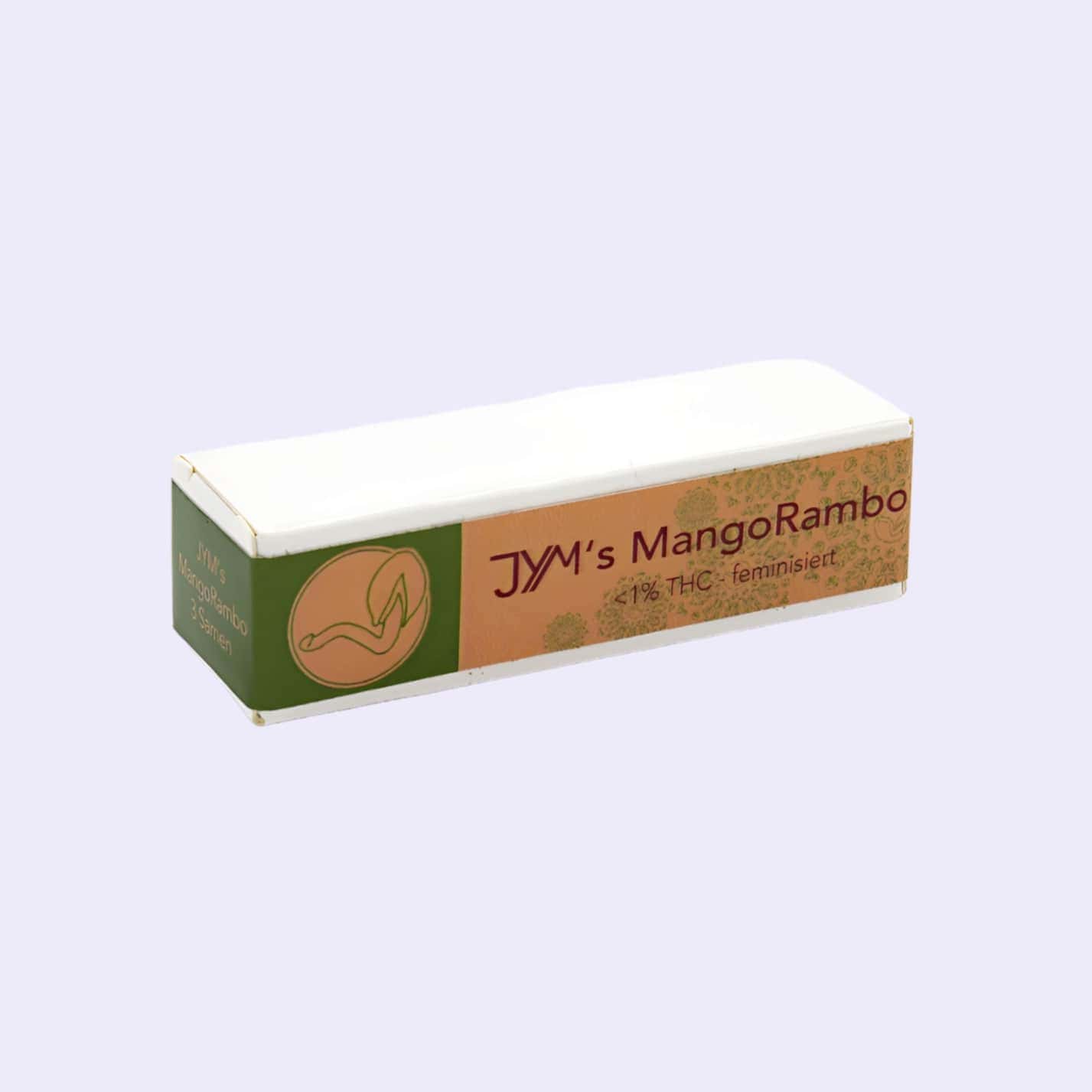 Dieses Bild zeigt die CBD Hanfsamen Mango Rambo CBD Seeds 3pcs von der Firma JYM's