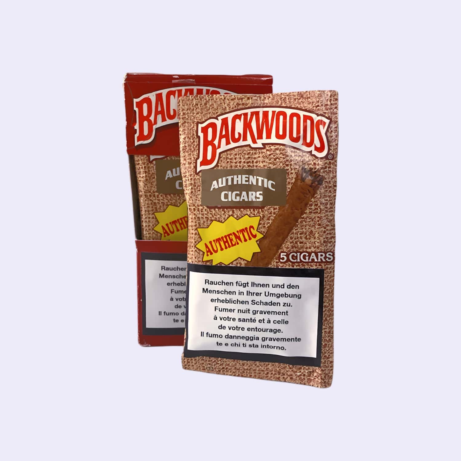 Dieses Bild zeigt die Authentic Backwoods Blunts