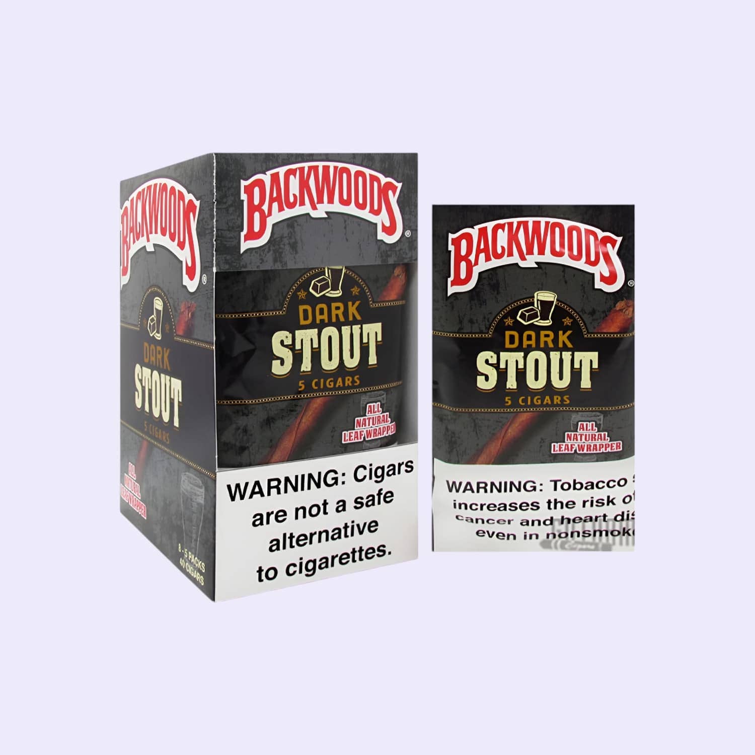 Dieses Bild zeigt die Backwoods Blunts Dark Stout