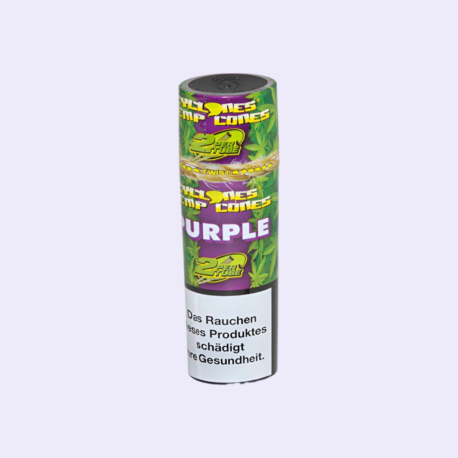 Dieses Bild zeigt die Cyclones Hemp Purple 2 in 1 Tube