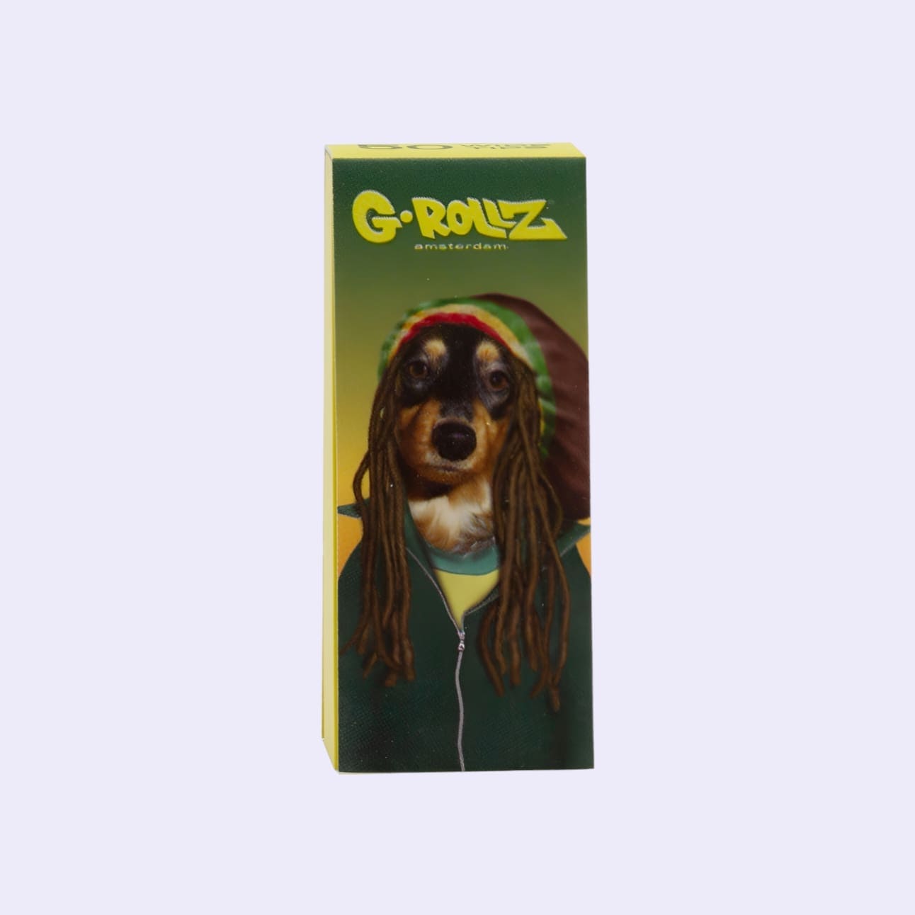 Dieses Bild zeigt die G-Rollz Pets Rock Reggae Yellow Filter Tips