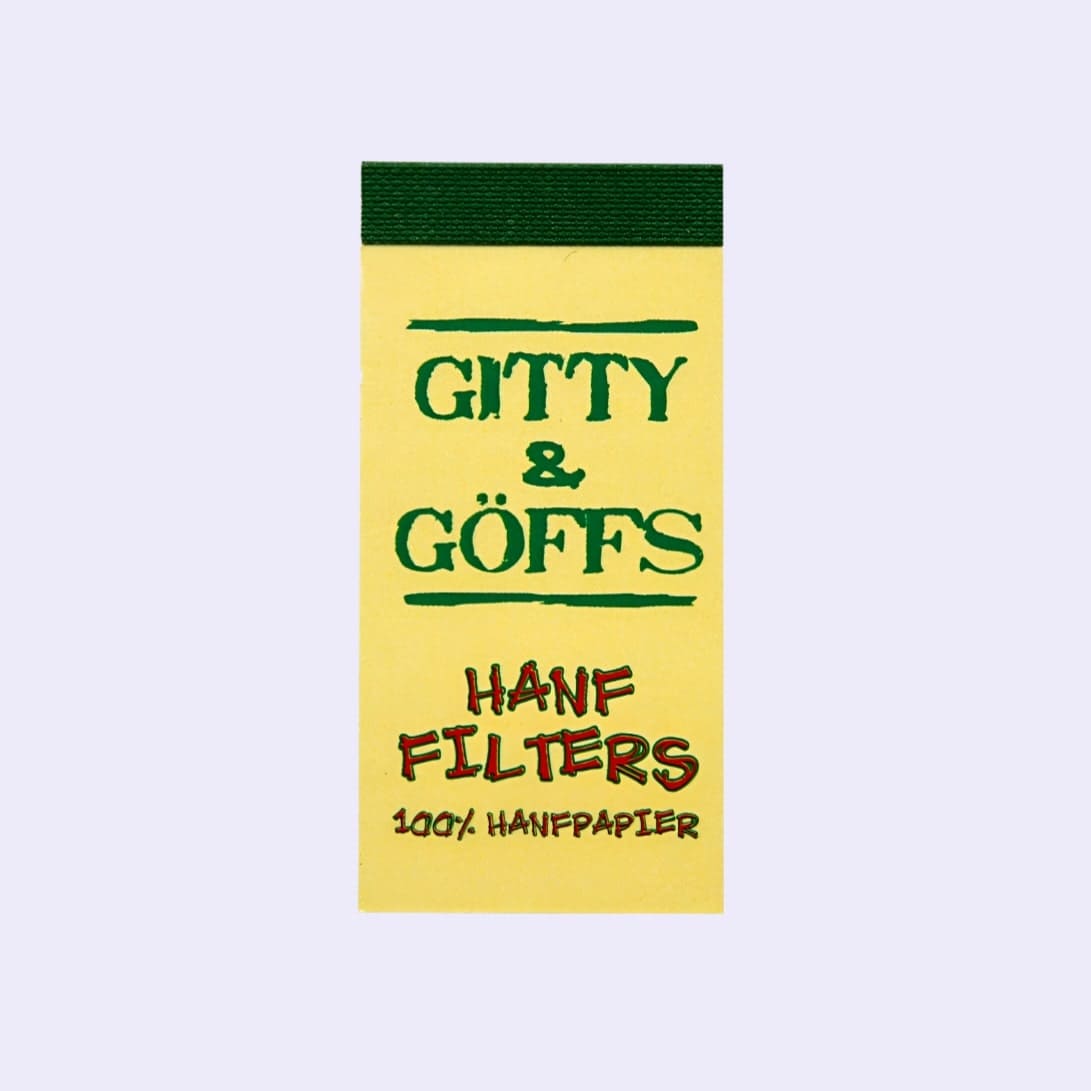Dieses Bild zeigt die Gitty & Göff Hanf Filter Box - 42 Filter