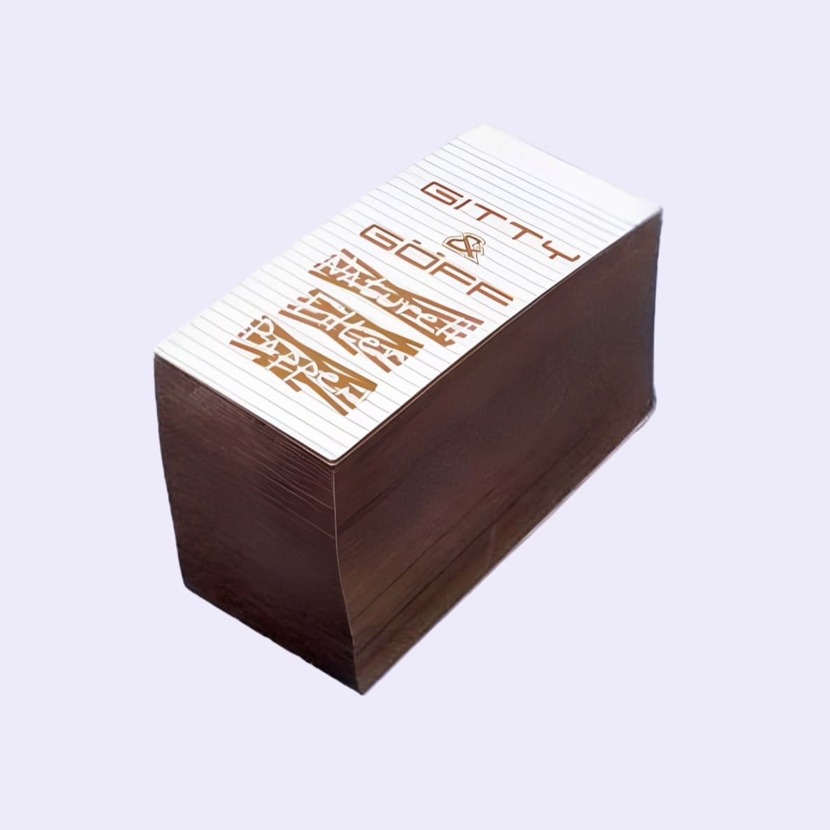 Dieses Bild zeigt die Gitty & Göff Natural breit grosser Block Kiste mit 60 Stk.