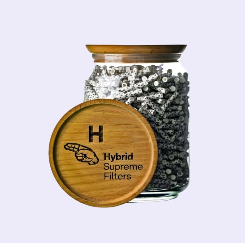 Dieses Bild zeigt die Hybrid Supreme Filter Glas 6.4mm 1000pcs