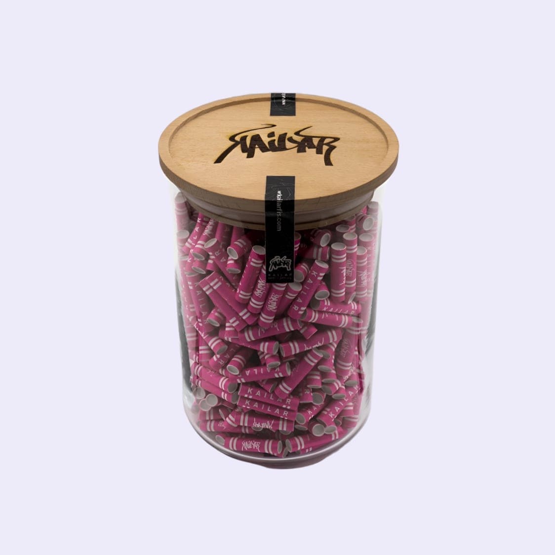 Dieses Bild zeigt die Kailar Aktivkohlefilter 5.9mm Pink 500pcs