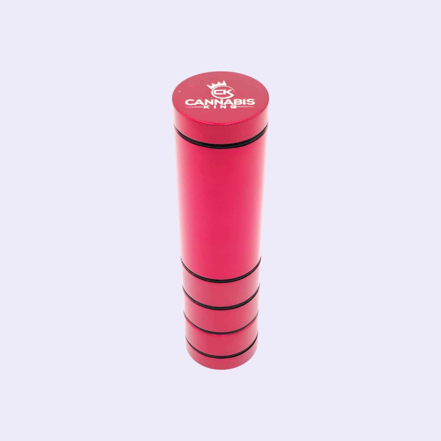 Dieses Bild zeigt den CK Aluminium Grinder Tube Red