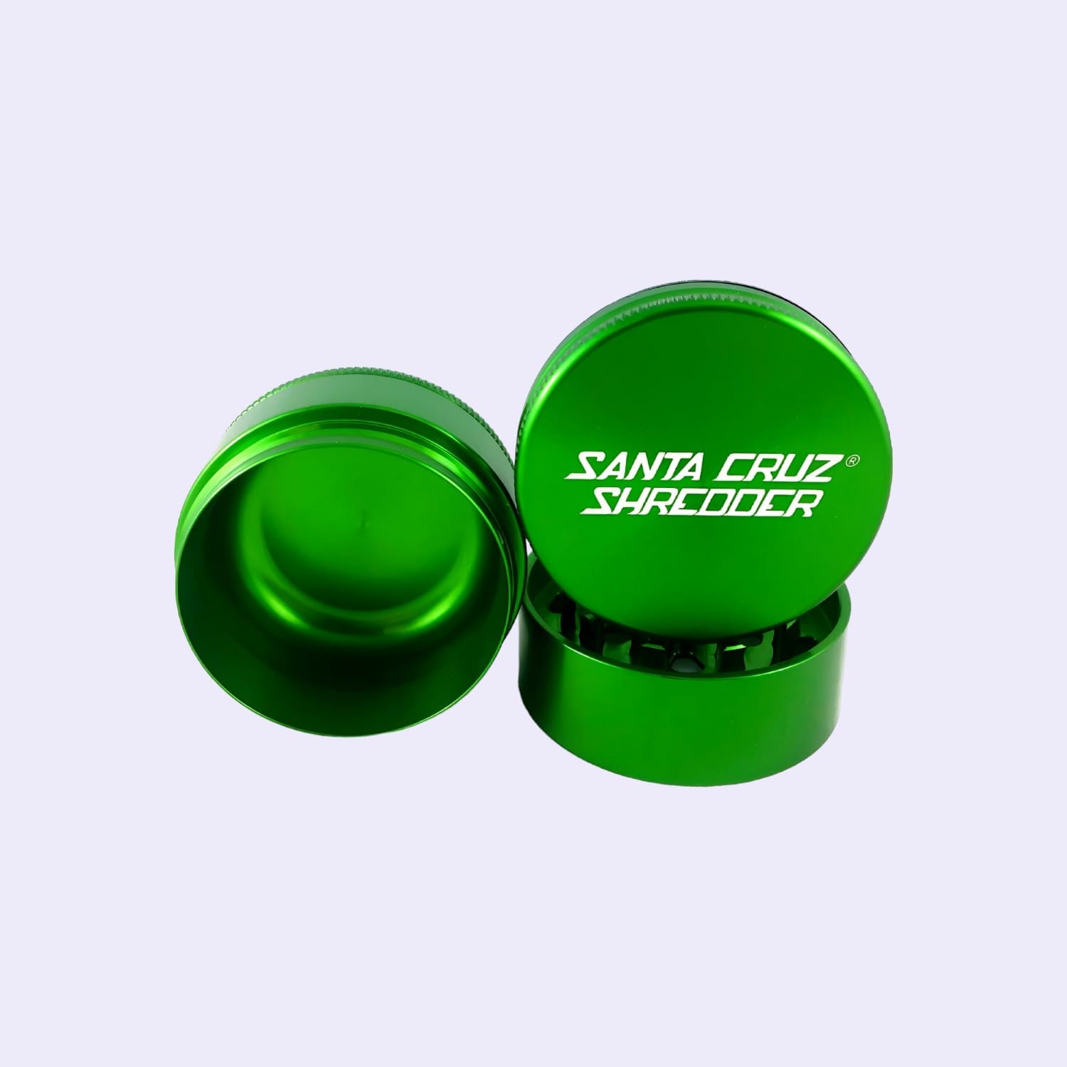 Dieses Bild zeigt den Santa Cruz Shredder L Green 3 Parts 68mm