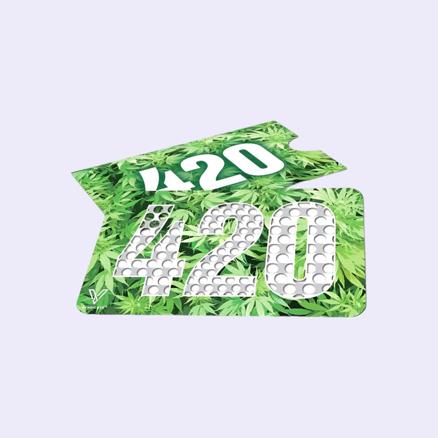 Dieses Bild zeigt die V Syndicate Grinder Card - 420 Green