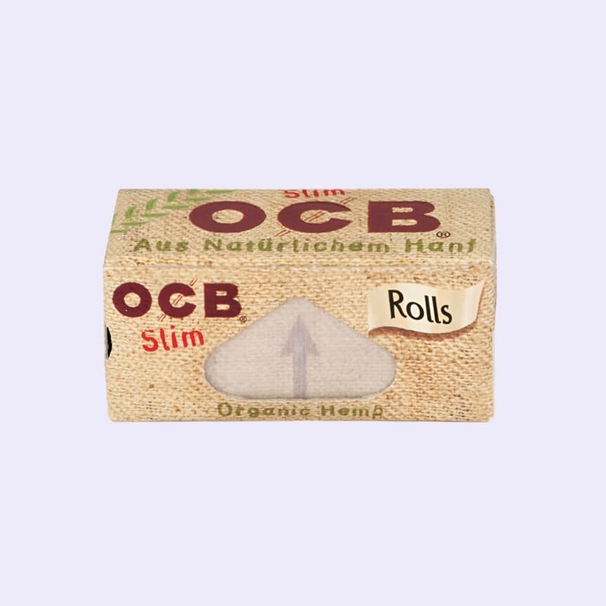 Dieses Bild zeigt die Organic Hemp Bio Rolls Box von der Firma OCB