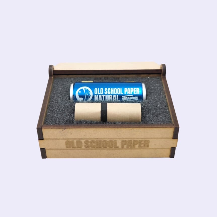 Dieses Bild zeigt die Eco Roll R36 Blue von der Firma Old School Papers