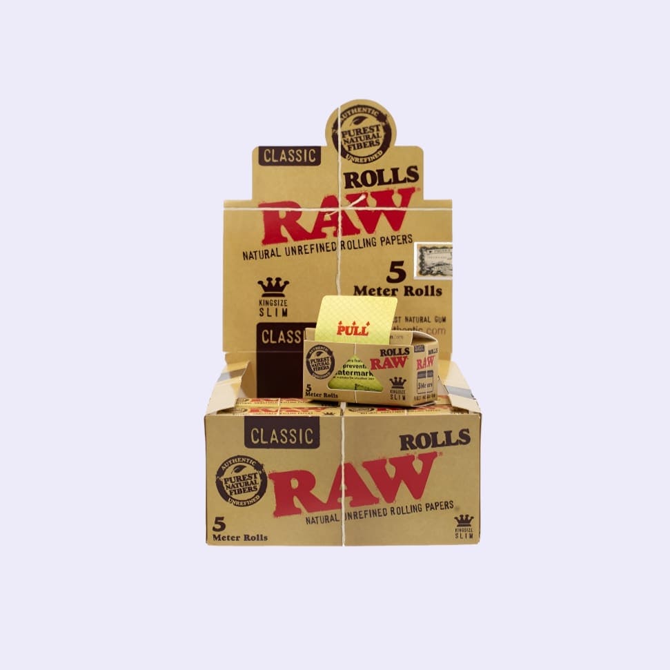 Dieses Bild zeigt die Classic Rolls Single Wide Box von der Firma RAW