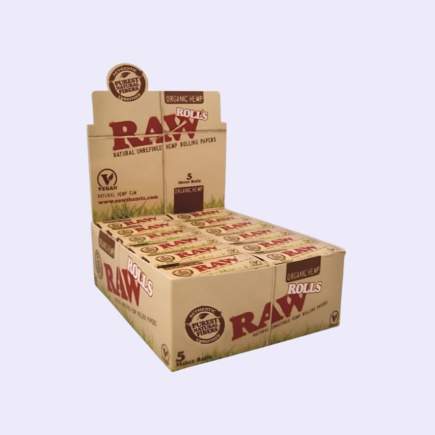 Dieses Bild zeigt die Organic Rolls Box von der Firma RAW