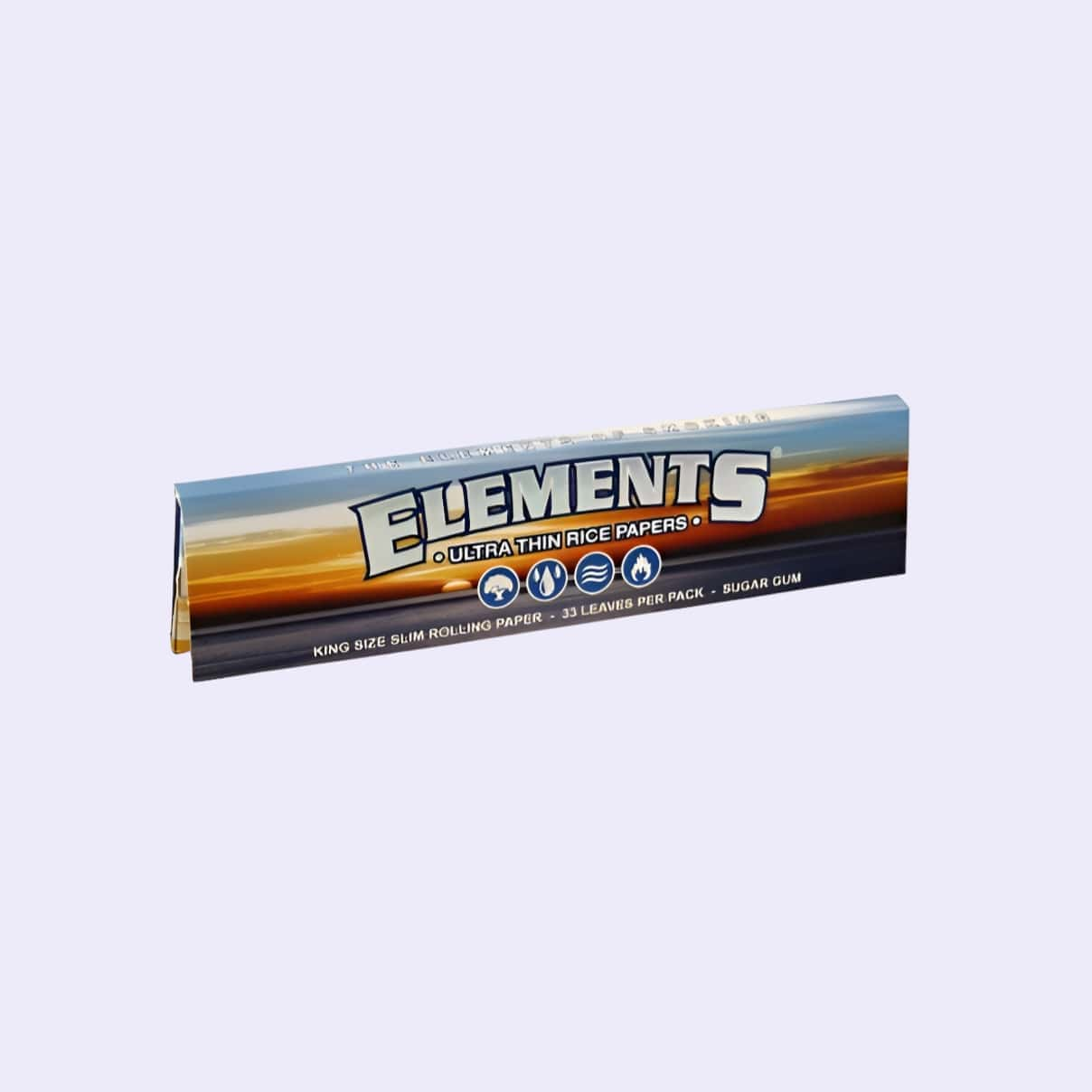 Dieses Bild zeigt die Elements King Size Slim Papers