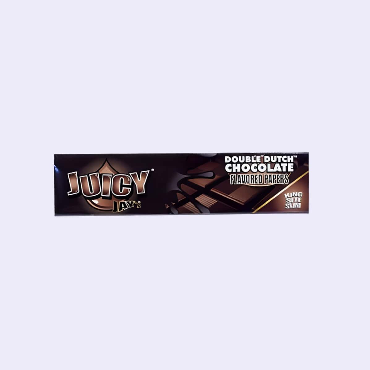 Dieses Bild zeigt die Juicy Jay's Papers Double Dutch Chocolate Kingsize 