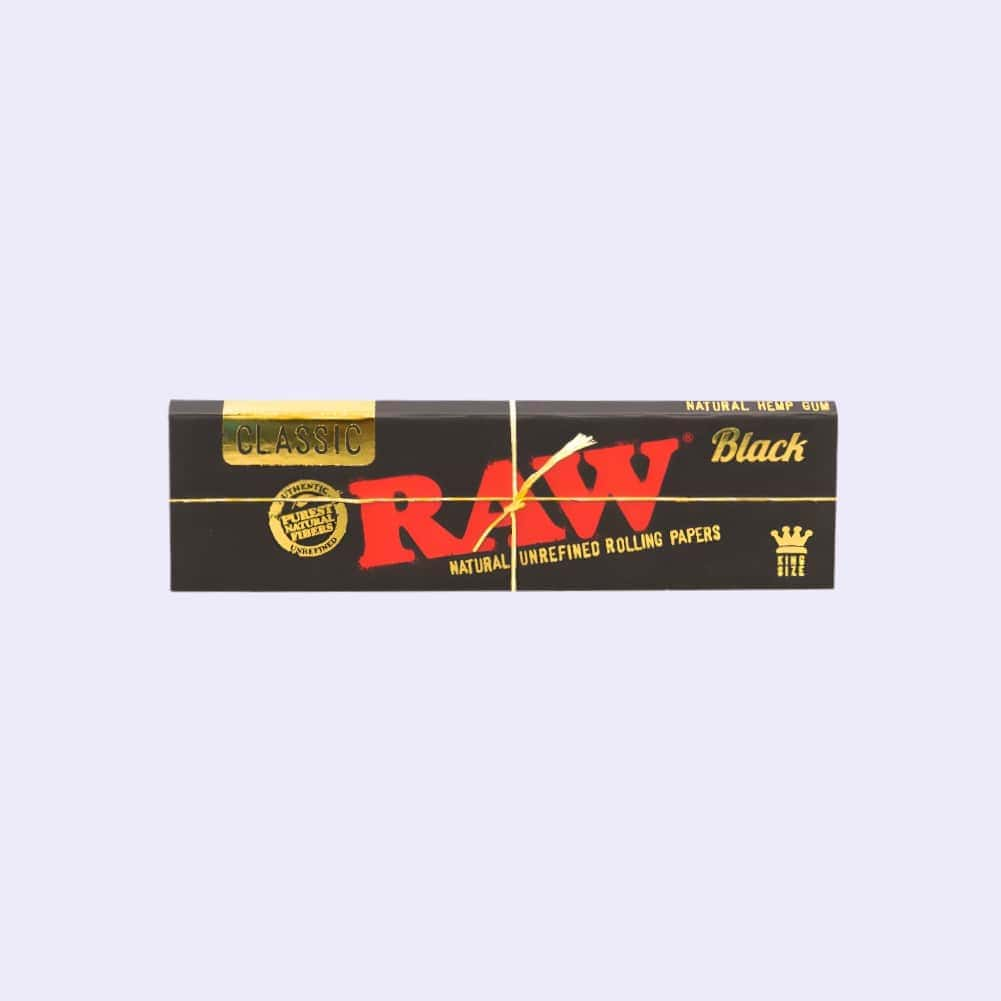 RAW Black Papers King Size Extra Fine