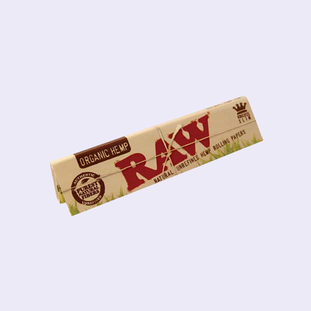 Dieses Bild zeigt die RAW Organic Kingsize Slim Papers