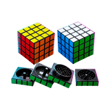 Acrylic Grinder Rubik Cube 58mm 4 parts in der Frontansicht