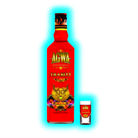 Agwa de Bolivia Diablo Hellfire 70cl 35%