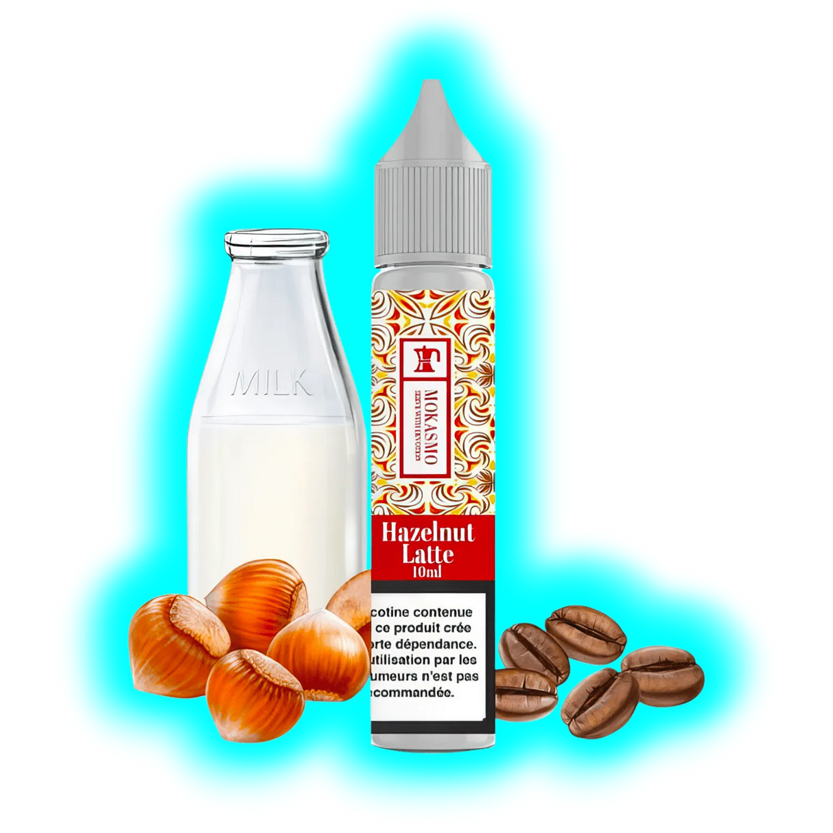 Aisu Hazelnut Latte Mokasimo Nic Salt 50/50, 10mg/ml