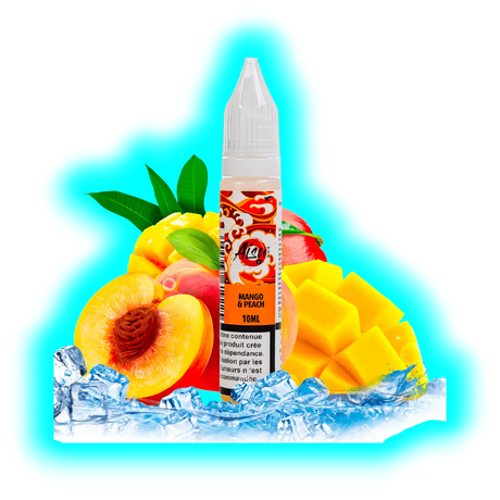 Aisu Nami Mango Peach Nic Salt 50/50, 10mg/ml