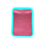 Alu Bag Smell Proof 65x60mm Pink Matte 100pcs