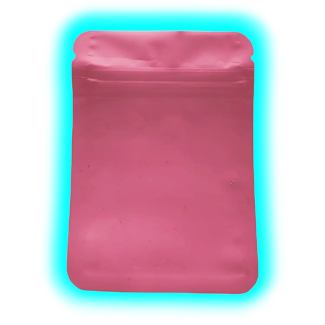 Alu Bag Smell Proof 65x60mm Pink Matte 100pcs