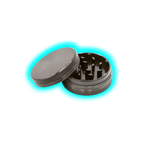 Aluminium Grinder Black 2 Parts 50mm