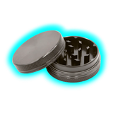 Aluminium Grinder Black 2 Parts 50mm