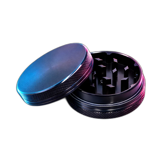 Aluminium Grinder Black 2 Parts 50mm