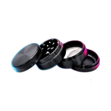 Aluminium Grinder Black 4 Parts 50mm