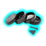 Aluminium Grinder Black 4 Parts 50mm