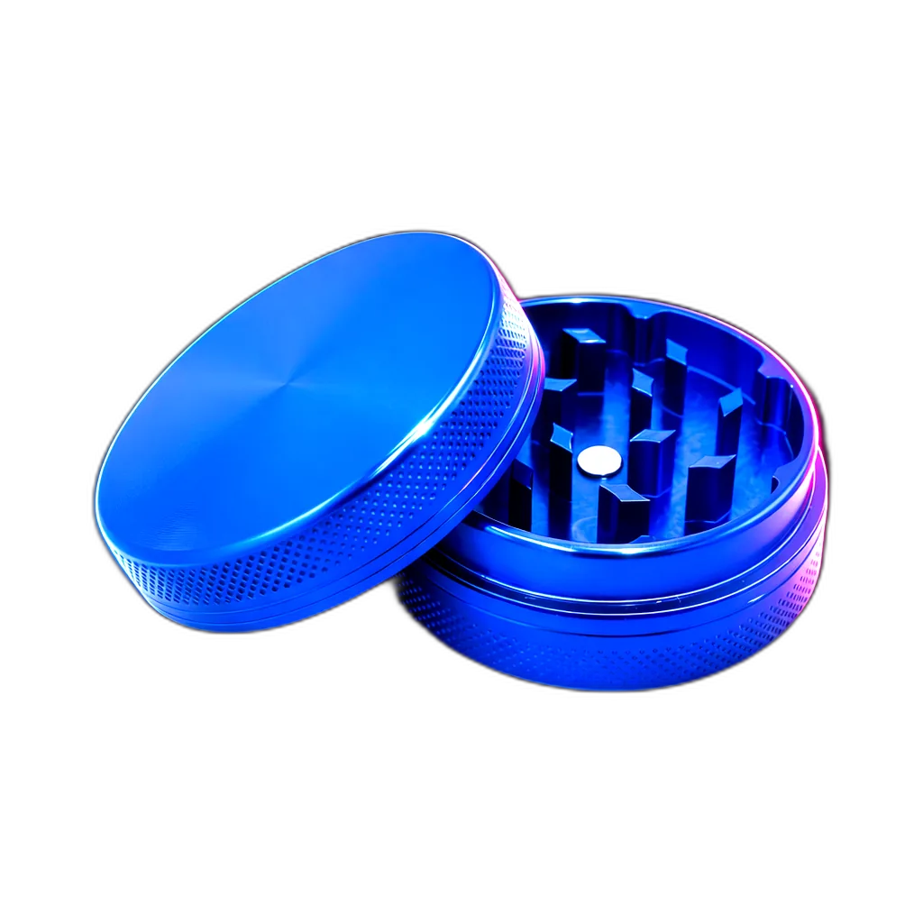 Aluminium Grinder Blue 2 Parts 50mm
