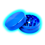 Aluminium Grinder Blue 2 Parts 50mm