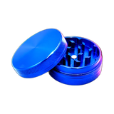 Aluminium Grinder Blue 2 Parts 50mm