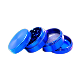 Aluminium Grinder Blue 4 Parts 50mm
