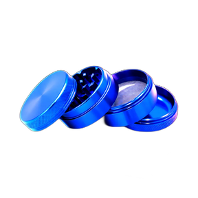 Aluminium Grinder Blue 4 Parts 50mm