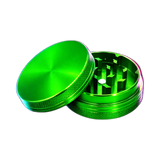Aluminium Grinder Green 2 Parts 50mm