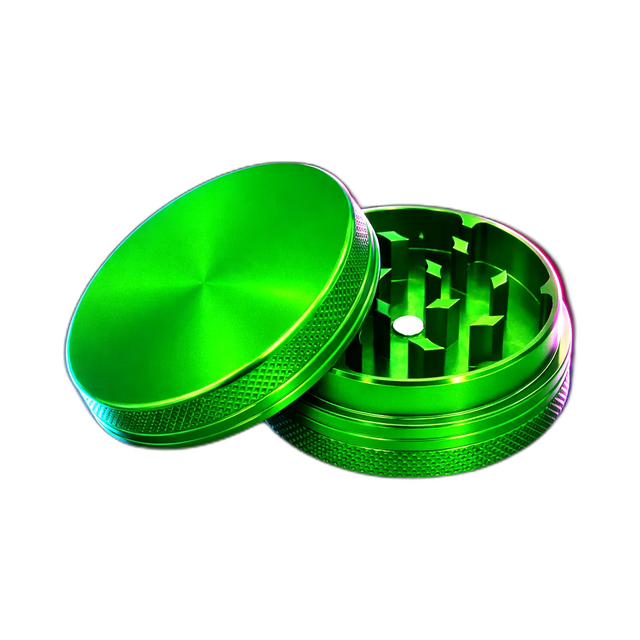 Aluminium Grinder Green 2 Parts 50mm