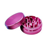 Aluminium Grinder Pink 2 Parts 50mm
