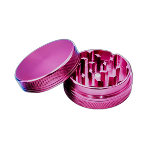 Aluminium Grinder Pink 2 Parts 50mm