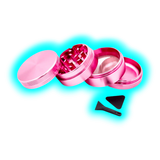 Aluminium Grinder Pink 4 Parts 50mm
